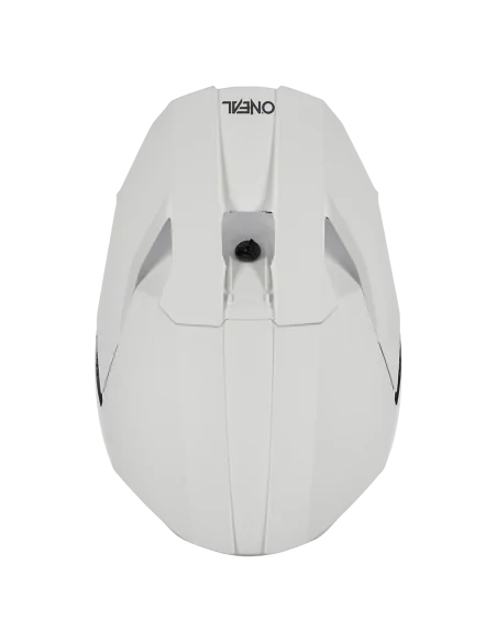 Casco de motocross O'Neal 3SRS Solid Blanco