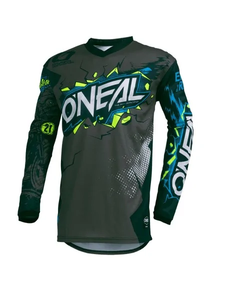Camiseta MX de niño O'Neal Element Youth Gris