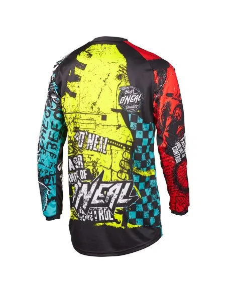 Camiseta MX de niño O'Neal Element Youth Wild Multicolor