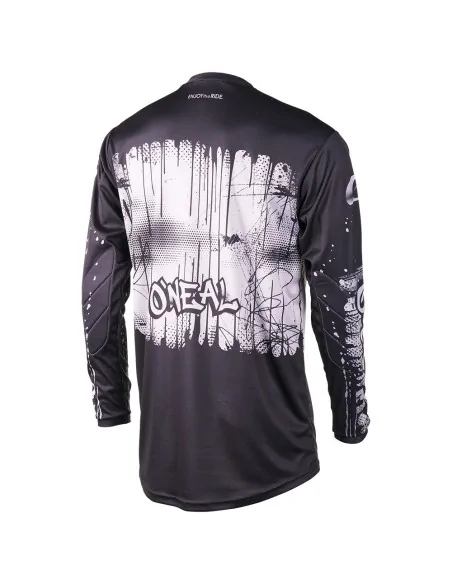 Camiseta MX de niño O'Neal Element Youth Rancid Negro/Gris