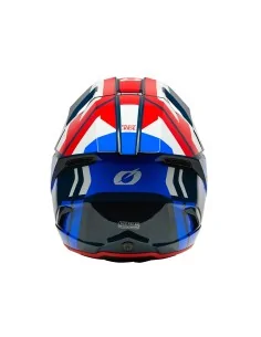 Casco O'Neal 3SRS RIDE Blue/White/Red – vista 1 2