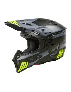 Casco O'Neal EX-SRS HITCH Black/Gray/Neon Yellow – vista 1