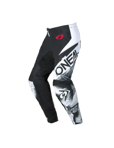 Pantalón de motocross O'Neal Element Negro/Blanco (E027-232)