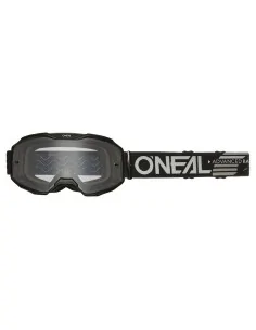 Gafas O'Neal B-10 Solid Black - Clear – vista 1