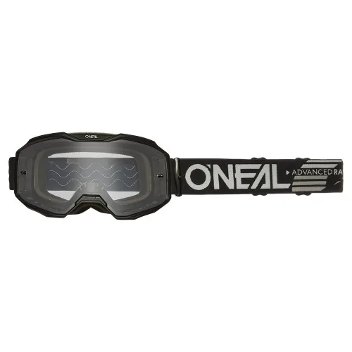 Gafas O'Neal B-10 Solid Black - Clear – vista 1