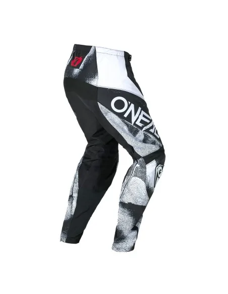 Pantalón de motocross O'Neal Element Negro/Blanco (E027-232)