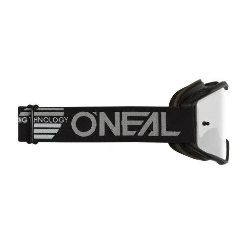 Gafas O'Neal B-10 SOLID Black - Silver Mirror – vista 3