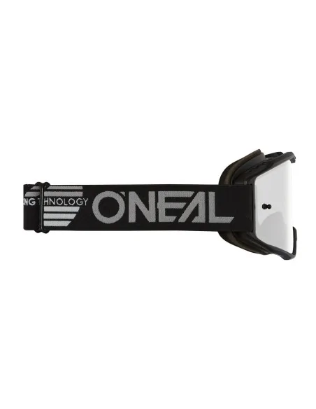 Gafas O'Neal B-10 SOLID Black - Silver Mirror – vista 3