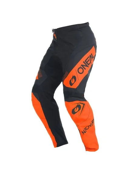 Pantalón de motocross O'Neal Element Negro/Naranja
