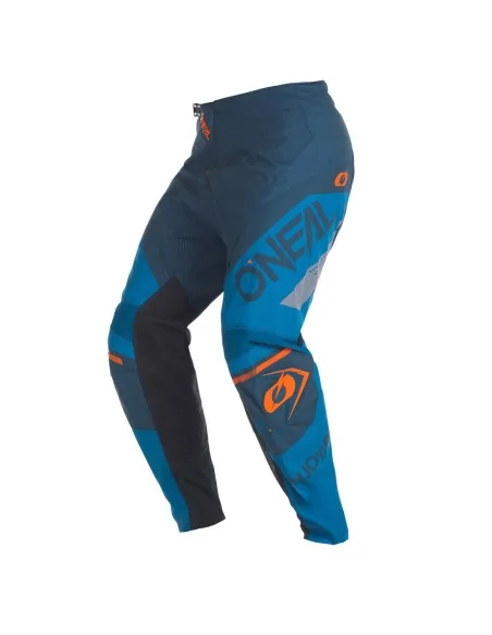 Pantalón de motocross O'Neal Element Azul/Naranja