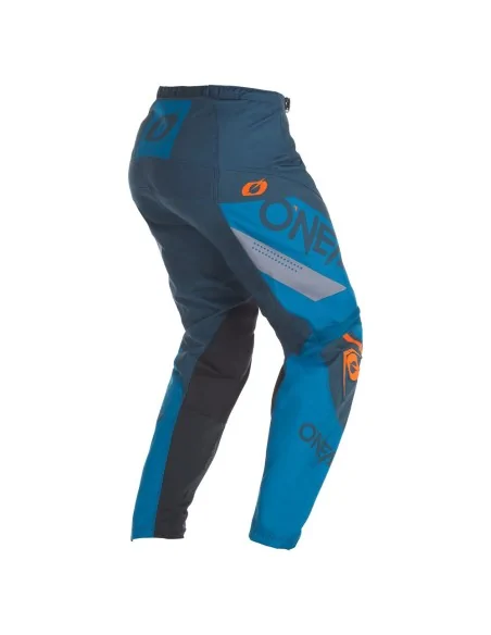 Pantalón de motocross O'Neal Element Azul/Naranja