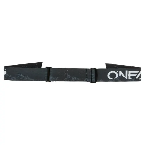 Gafas O'Neal B-22 COVERT Black/Red - Clear – vista 2