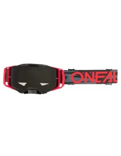 Gafas O'Neal B-33 ICTUS Black/Red - Gray – vista 1