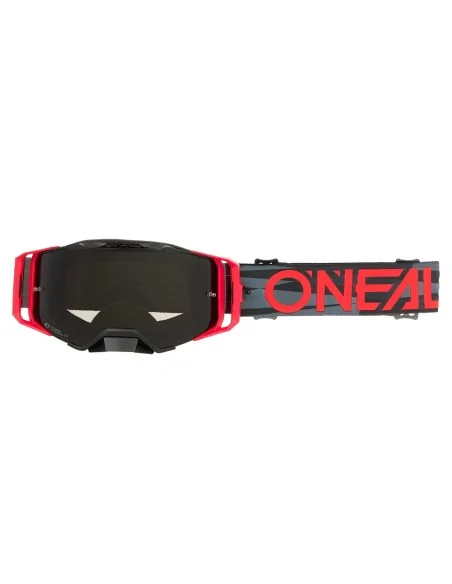 Gafas O'Neal B-33 ICTUS Black/Red - Gray – vista 1