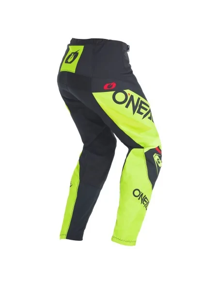 Pantalón de motocross O'Neal Element Negro/Amarillo flúor (E028-122)