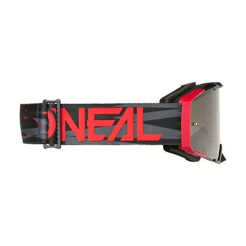 Gafas O'Neal B-33 ICTUS Black/Red - Gray – vista 3