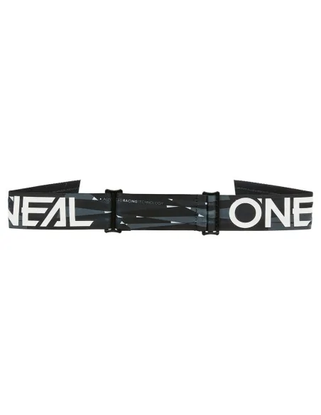 Gafas O'Neal B-33 ICTUS Black/White - Silver Mirror – vista 2