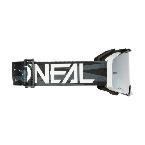 Gafas O'Neal B-33 ICTUS Black/White - Silver Mirror – vista 3