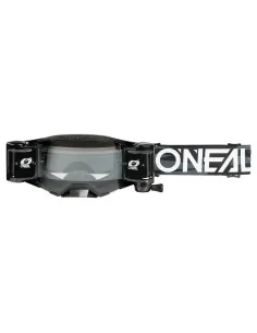 Gafas O'Neal B-33 ROLL OFF ICTUS Negro/Blanco - Transparente – vista 1