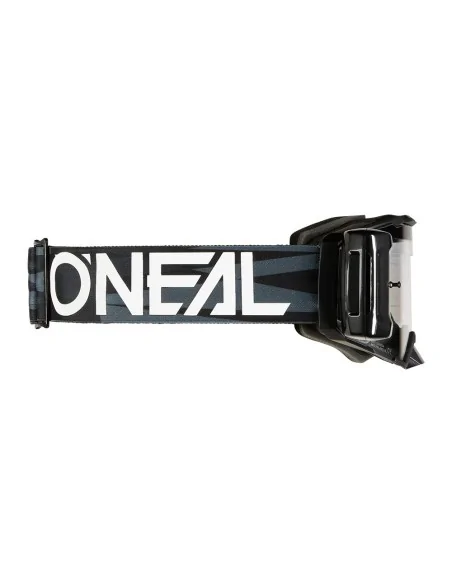 Gafas O'Neal B-33 ROLL OFF ICTUS Negro/Blanco - Transparente – vista 3