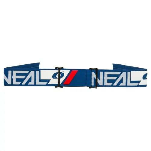 Gafas O'Neal B-55 CRAM Blue/White - Radium Blue – vista 2
