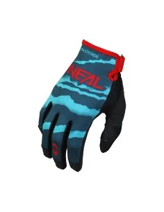 Guantes O'Neal MAYHEM WILD Azul/Rojo – vista 1
