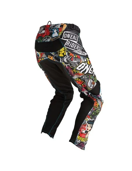 Pantalón de motocross O'Neal Mayhem Negro/Multicolor