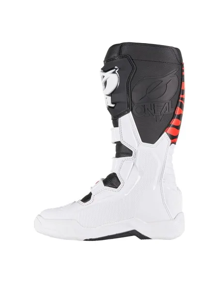Botas de motocross O'Neal 3SRS Negro/Blanco/Rojo