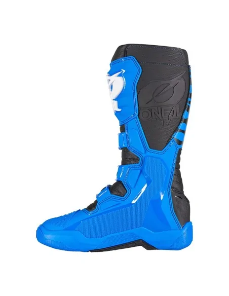 Botas de motocross O'Neal 3SRS Zebra Azul