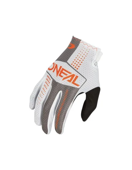 Guantes de motocross O'Neal Matrix Gris/Naranja