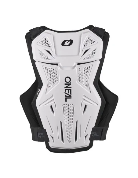 Peto de motocross O'Neal Split Lite Blanco
