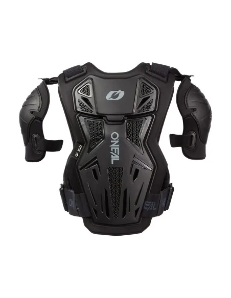 Peto de niño de motocross O'Neal Split Pro Youth Negro