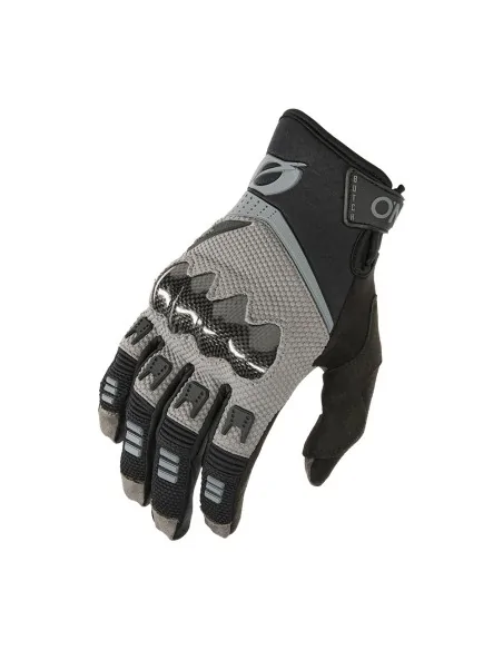 Guantes de motocross O'Neal Butch Nanofront Carbon Gris/Negro