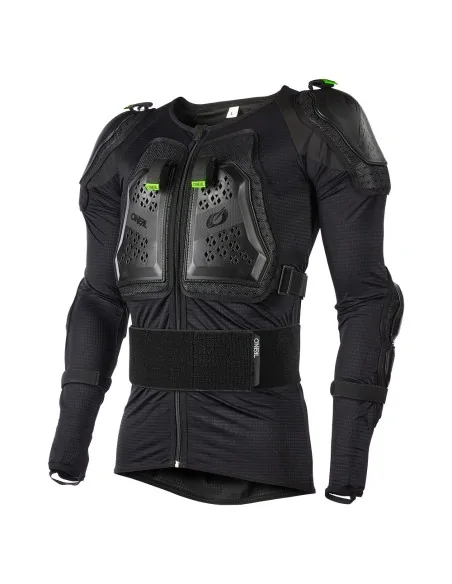 Chaqueta protectora de niño de motocross O'Neal Underdog Youth Negro