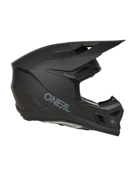 Casco de niño de motocross O'Neal 3SRS Youth Solid Negro