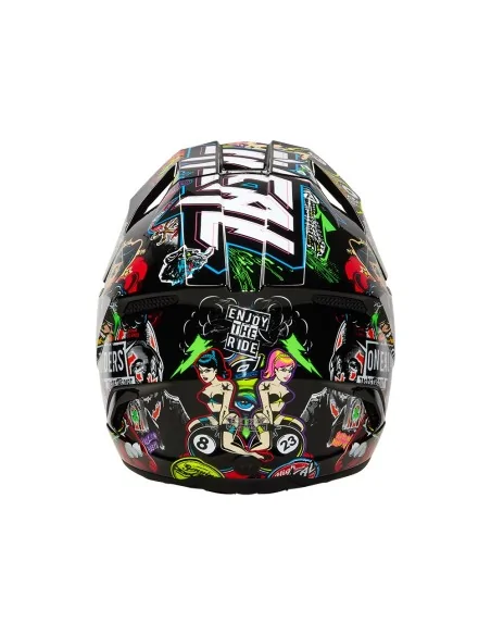 Casco de niño de motocross O'Neal 3SRS Youth Crank Multicolor