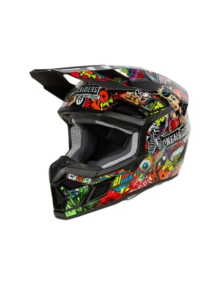 Casco de niño de motocross O'Neal 3SRS Youth Crank Multicolor