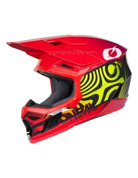 Casco de niño de motocross O'Neal 3SRS Youth Nova Rojo