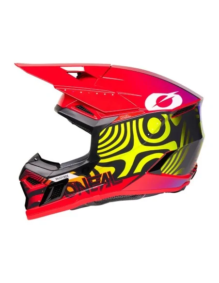Casco de niño de motocross O'Neal 3SRS Youth Nova Rojo