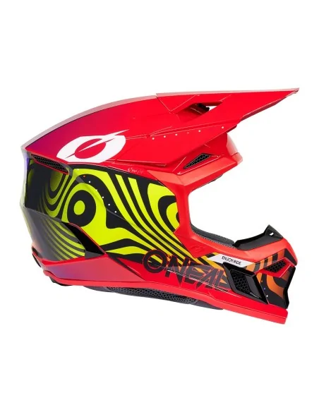 Casco de niño de motocross O'Neal 3SRS Youth Nova Rojo