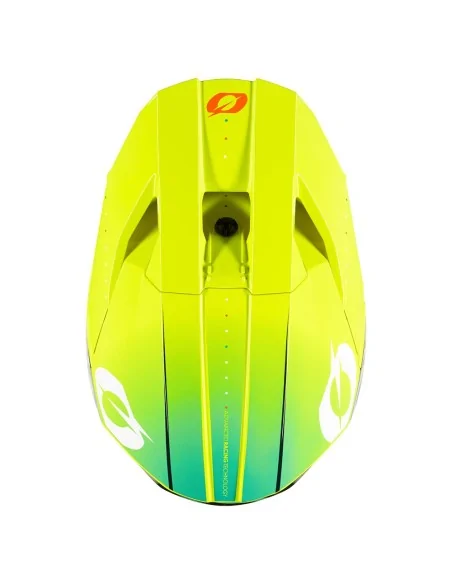 Casco de niño de motocross O'Neal 3SRS Youth Nova Amarillo flúor