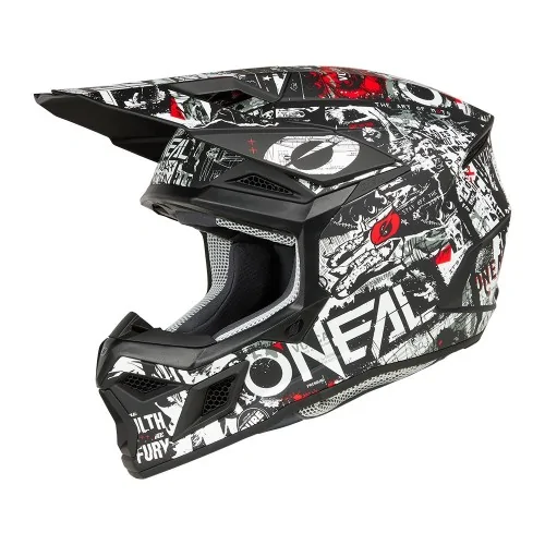 Casco de motocross O'Neal 3SRS Attack...