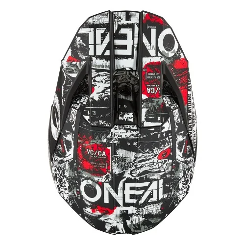 Casco de motocross O'Neal 3SRS Attack...