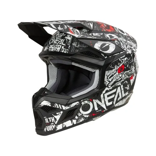 Casco de motocross O'Neal 3SRS Attack...