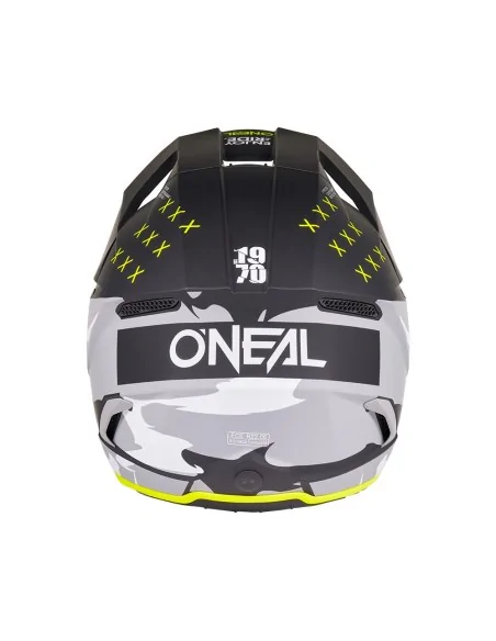 Casco de motocross O'Neal 3SRS Heat Negro/Gris