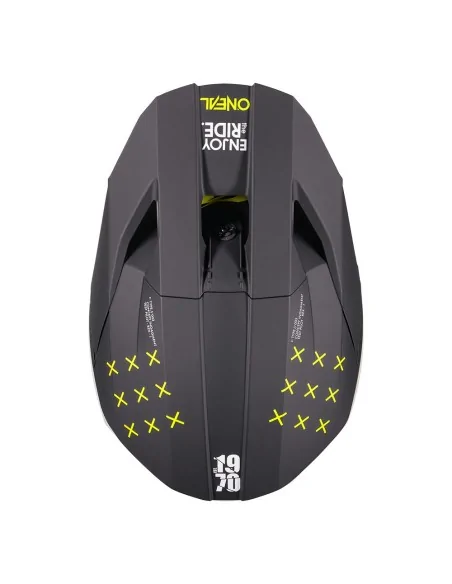 Casco de motocross O'Neal 3SRS Heat Negro/Gris