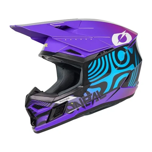 Casco de motocross O'Neal 3SRS Nova Lila Casco de motocross O'Neal 3SRS Nova Lila