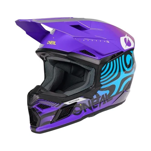Casco de motocross O'Neal 3SRS Nova Lila Casco de motocross O'Neal 3SRS Nova Lila
