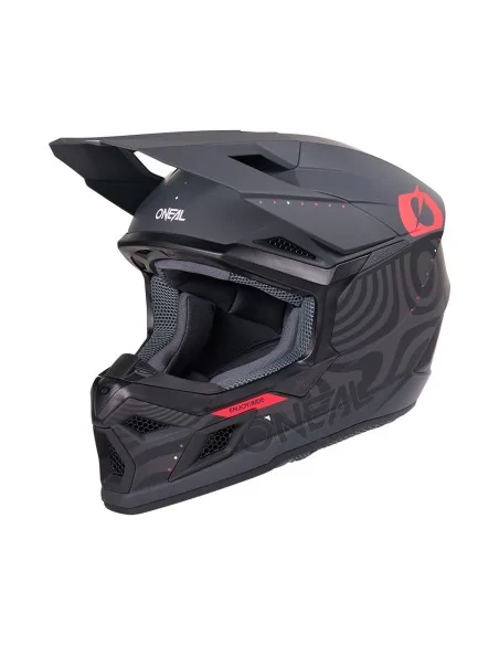 Casco de motocross O'Neal 3SRS Nova Negro