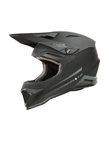 Casco de niño de motocross O'Neal 1SRS Youth Solid Negro
